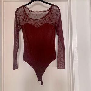 Mesh body suit